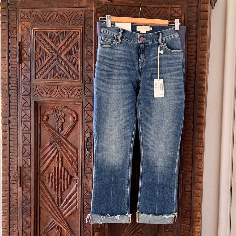 Hatch Maternity The Crop jeans